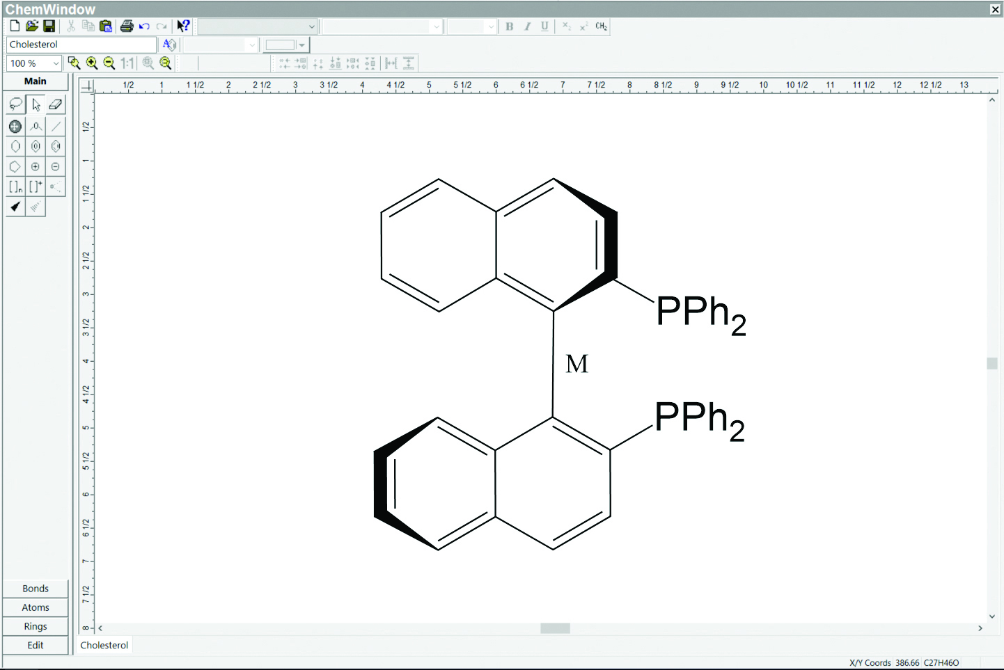 chemwindow – 2d 结构绘图